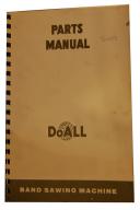 DoAll-DoAll Mdl. 1612-1 Parts Manual DoAll Bandsaw-1612-1-01